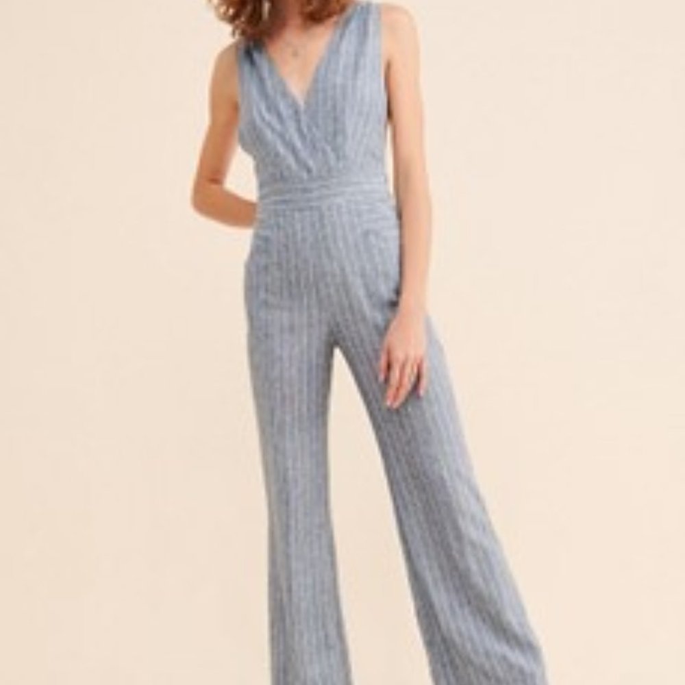 Current Air Open Back Jumpsuit